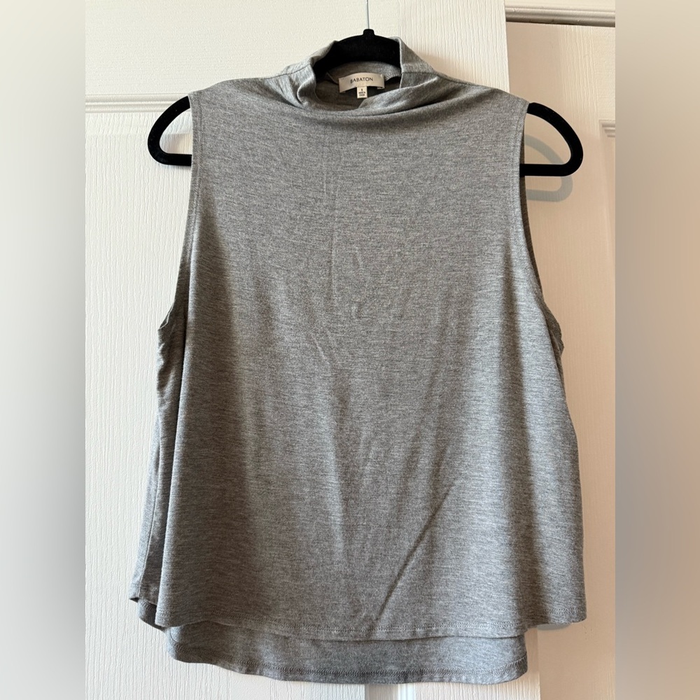 Babaton Heather Gray Muscle Tee